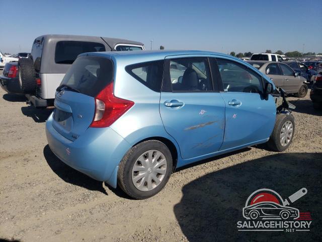 3N1CE2CP9EL403636 2014 NISSAN VERSA photo no. 3