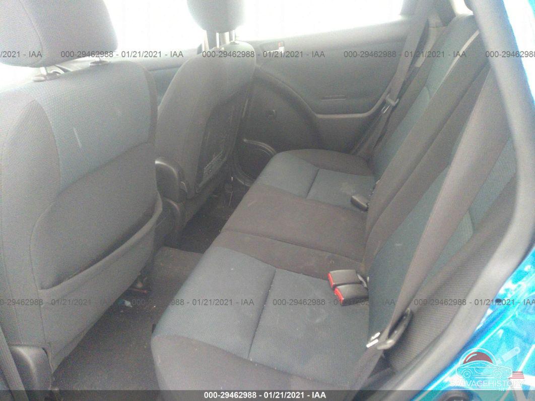 2T1KR32E38C706700 2008 TOYOTA MATRIX photo no. 8