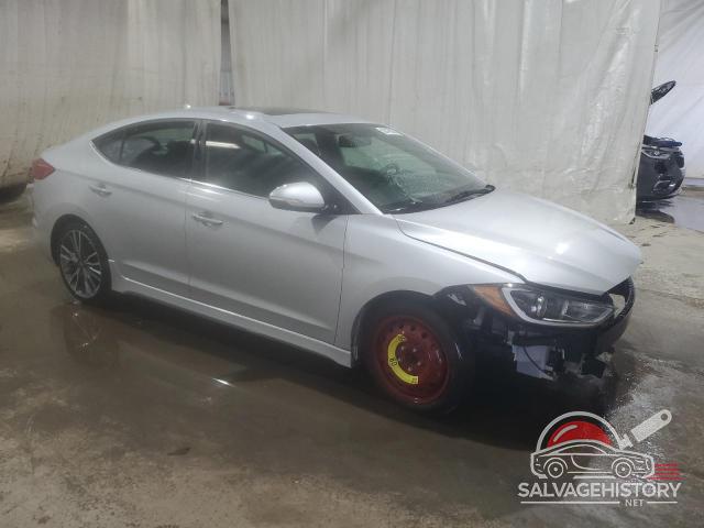 KMHD04LBXJU450203 2018 HYUNDAI ELANTRA photo no. 4