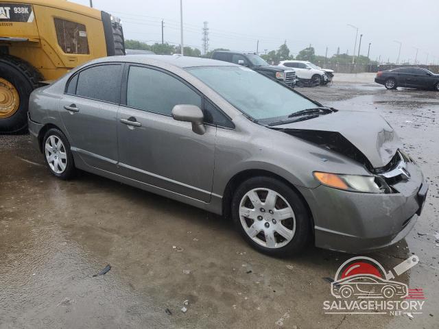 2HGFA16508H350737 2008 HONDA CIVIC photo no. 4
