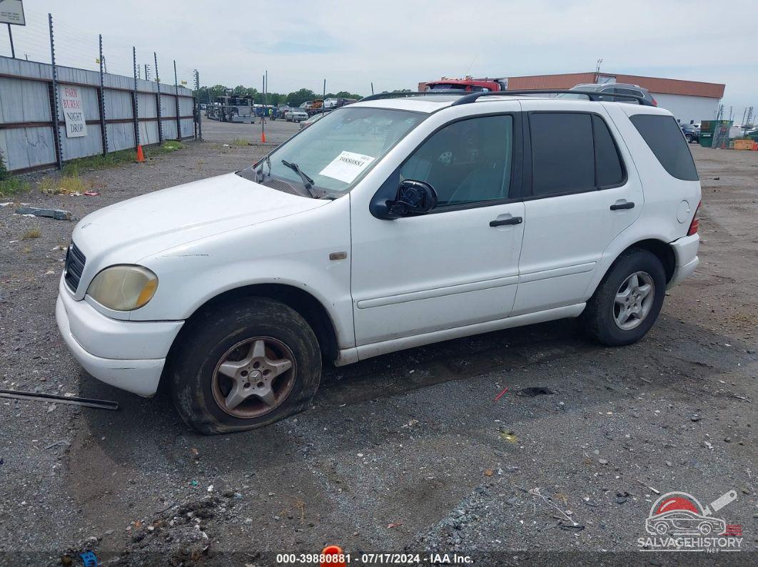 4JGAB54E11A245463 2001 MERCEDES-BENZ ML 320 photo no. 2