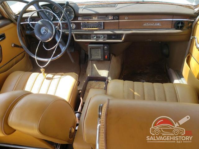 10801412038421 1968 MERCEDES-BENZ 250-CLASS photo no. 8