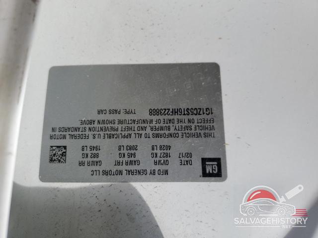1G1ZC5ST6HF223888 2017 CHEVROLET MALIBU photo no. 12