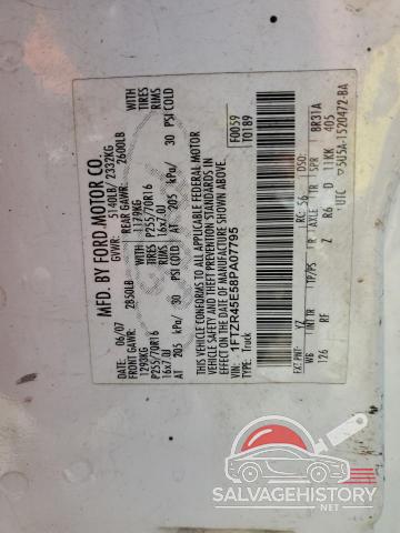 1FTZR45E58PA07795 2008 FORD RANGER photo no. 13