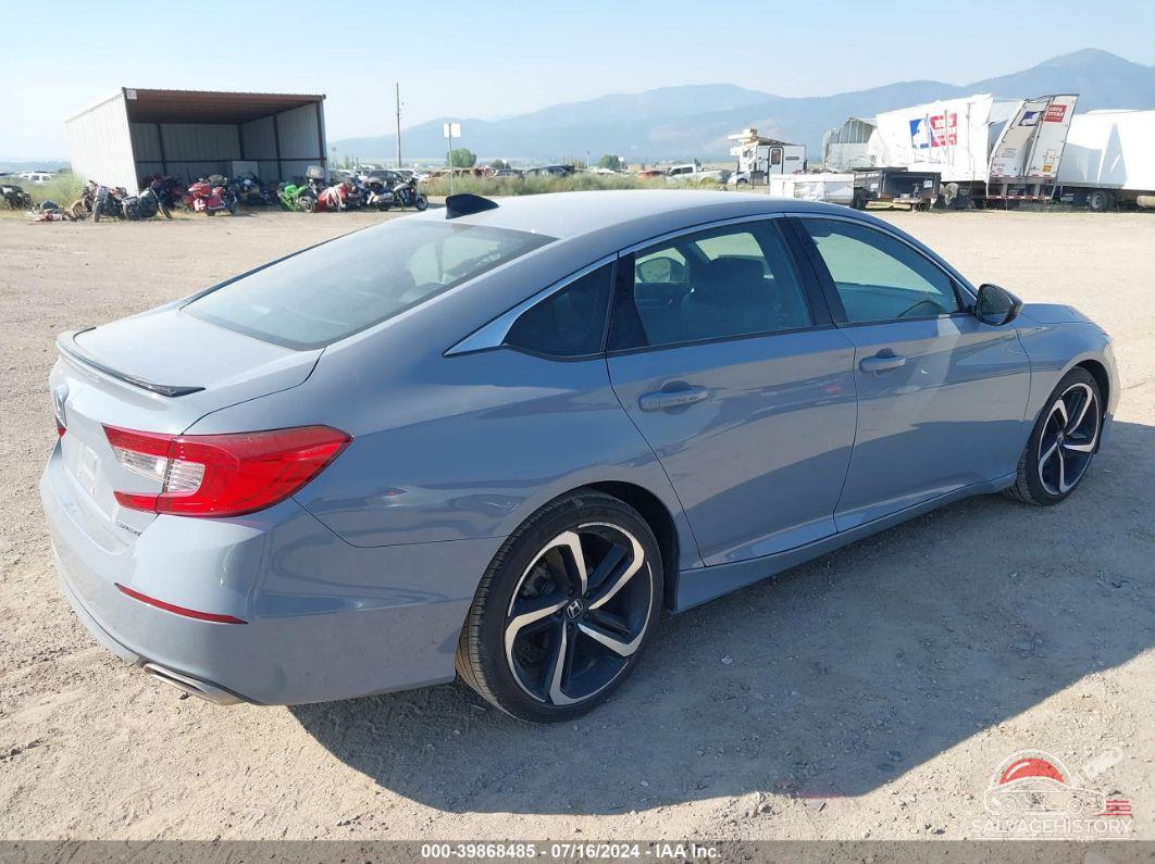1HGCV1F34MA100240 2021 HONDA ACCORD photo no. 4