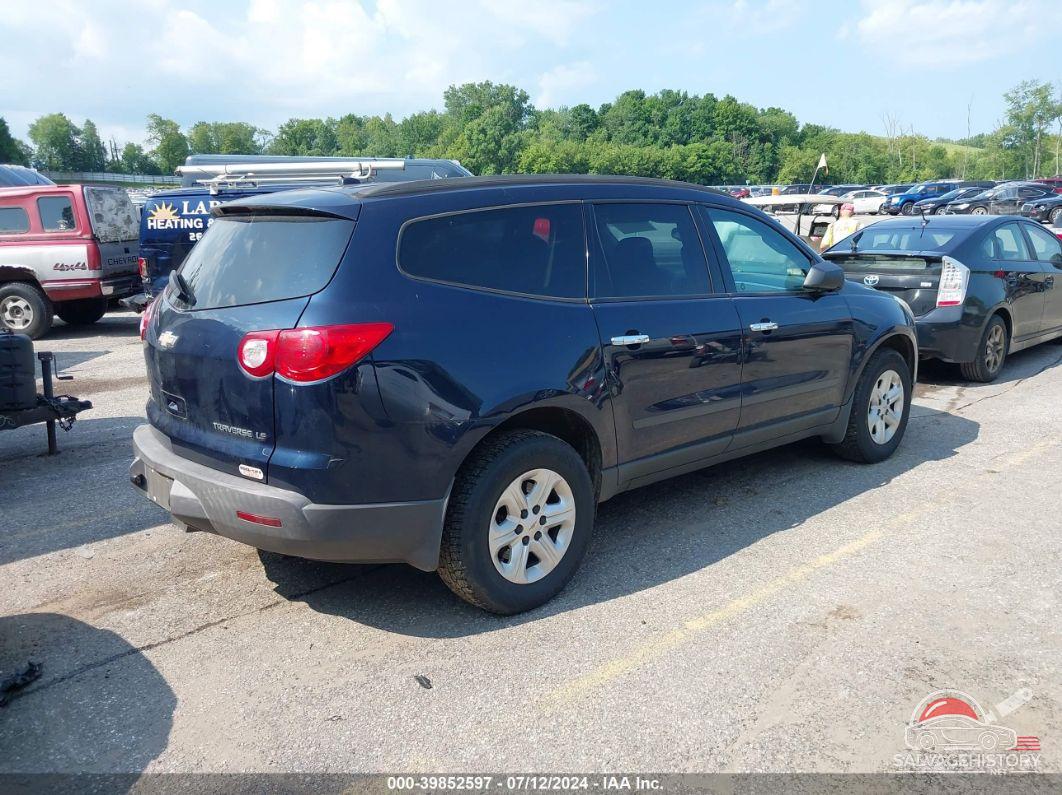 1GNKVEED7BJ231436 2011 CHEVROLET TRAVERSE photo no. 4