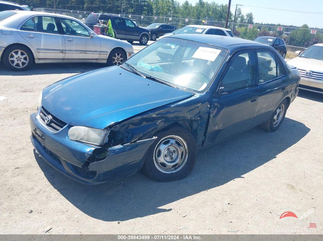 2T1BR12E41C495730 2001 TOYOTA COROLLA photo no. 2