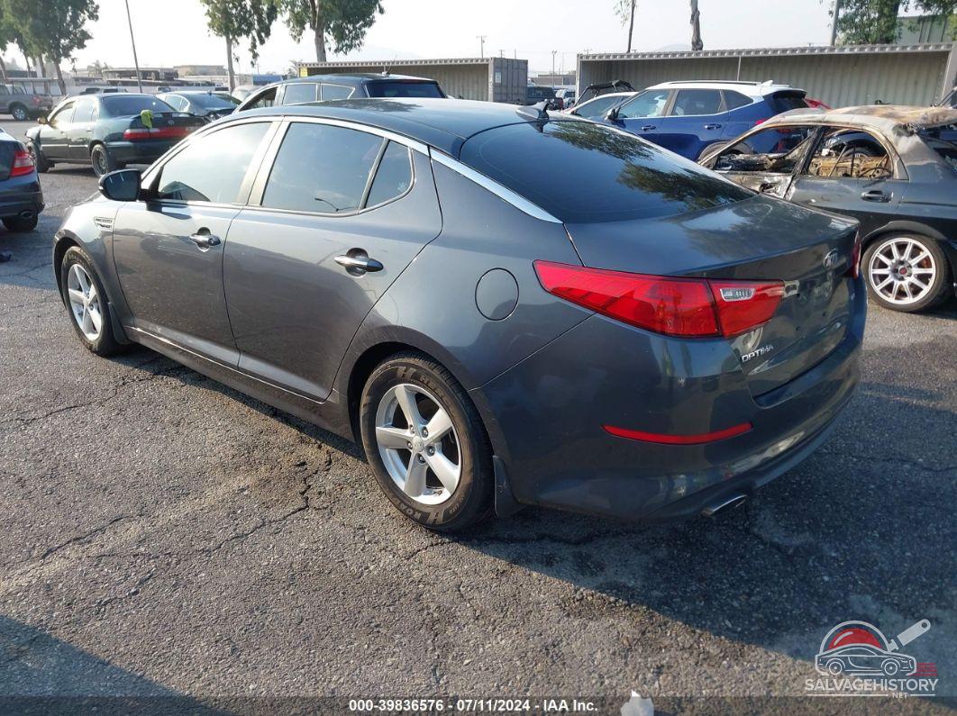 KNAGM4A75F5646651 2015 KIA OPTIMA LX photo no. 3