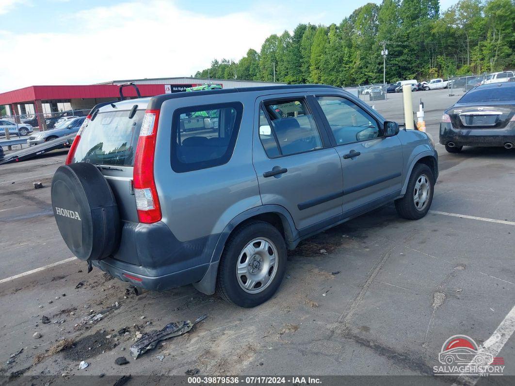 JHLRD68596C018912 2006 HONDA CR-V photo no. 4