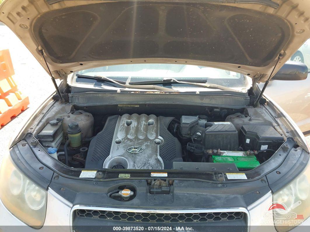 5NMSG13D47H040827 2007 HYUNDAI SANTA FE photo no. 10
