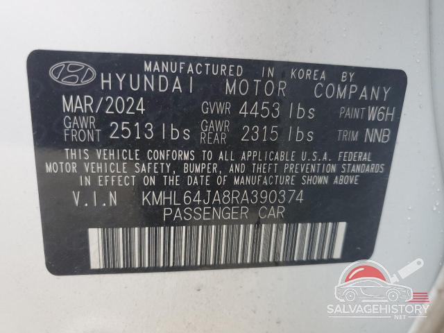 KMHL64JA8RA390374 2024 HYUNDAI SONATA photo no. 12