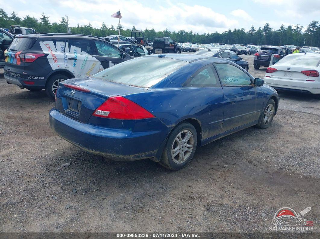 1HGCM72687A002791 2007 HONDA ACCORD photo no. 4
