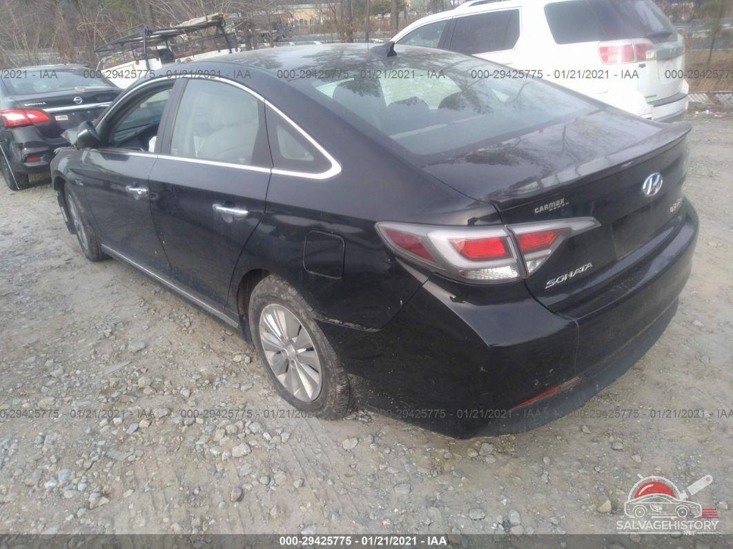 KMHE24L14GA014706 2016 HYUNDAI SONATA HYBRID photo no. 3