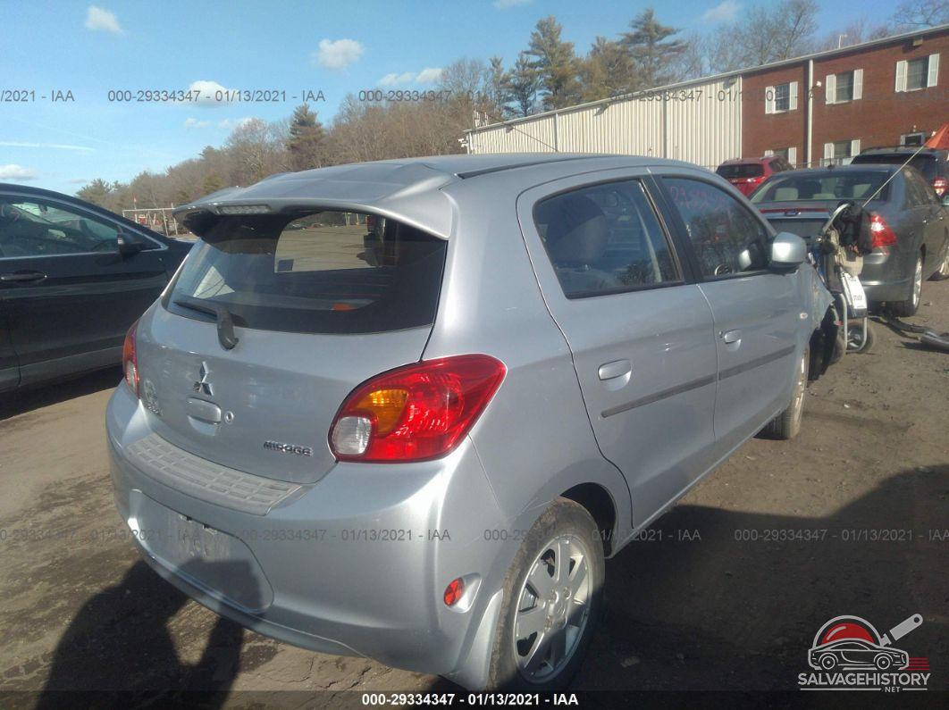 ML32A4HJ3EH021558 2014 MITSUBISHI MIRAGE photo no. 4
