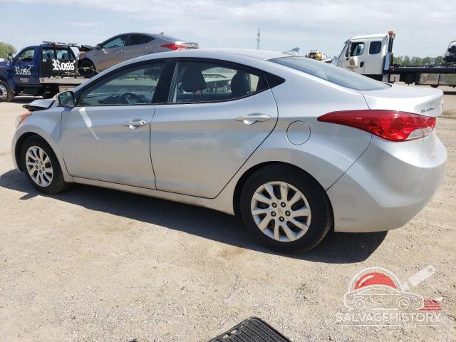 5NPDH4AE6CH105032 2012 HYUNDAI ELANTRA photo no. 2