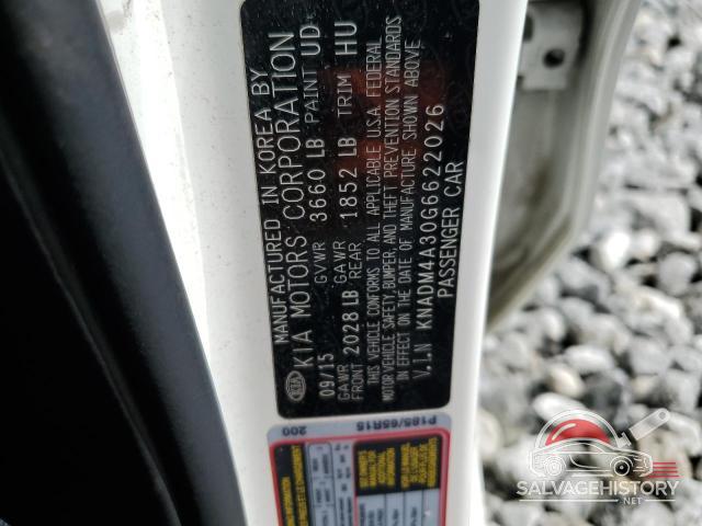 KNADM4A30G6622026 2016 KIA RIO photo no. 12