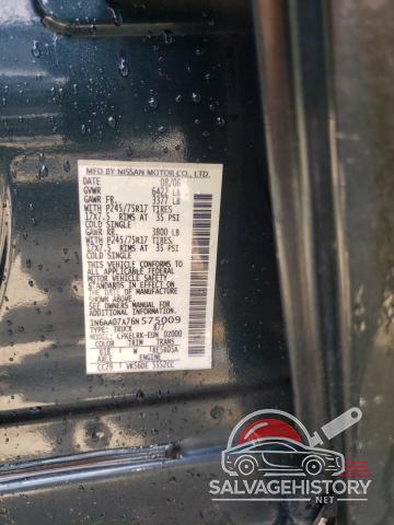 1N6AA07A76N575009 2006 NISSAN TITAN photo no. 12