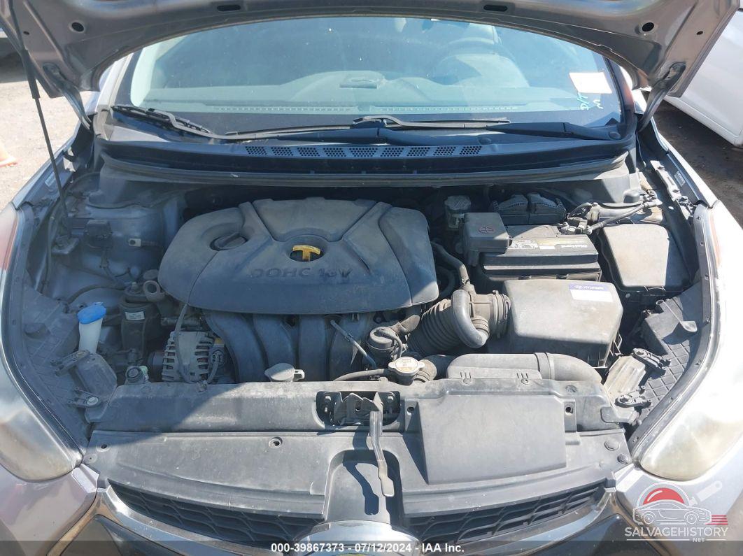 KMHDH6AE0DU007628 2013 HYUNDAI ELANTRA photo no. 10