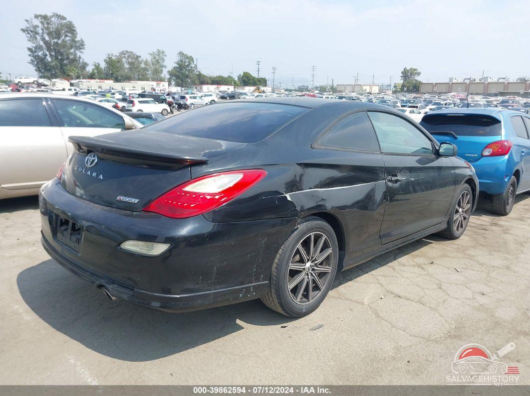 4T1CE30P77U753942 2007 TOYOTA CAMRY SOLARA photo no. 4