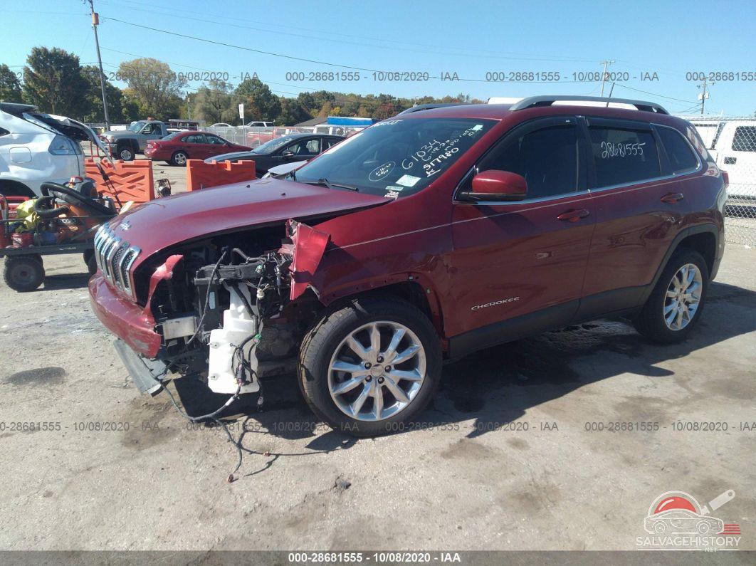 1C4PJLDB0HW517980 2017 JEEP CHEROKEE photo no. 2