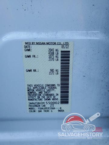 1N4AZ1BV2PC550002 2023 NISSAN LEAF photo no. 12