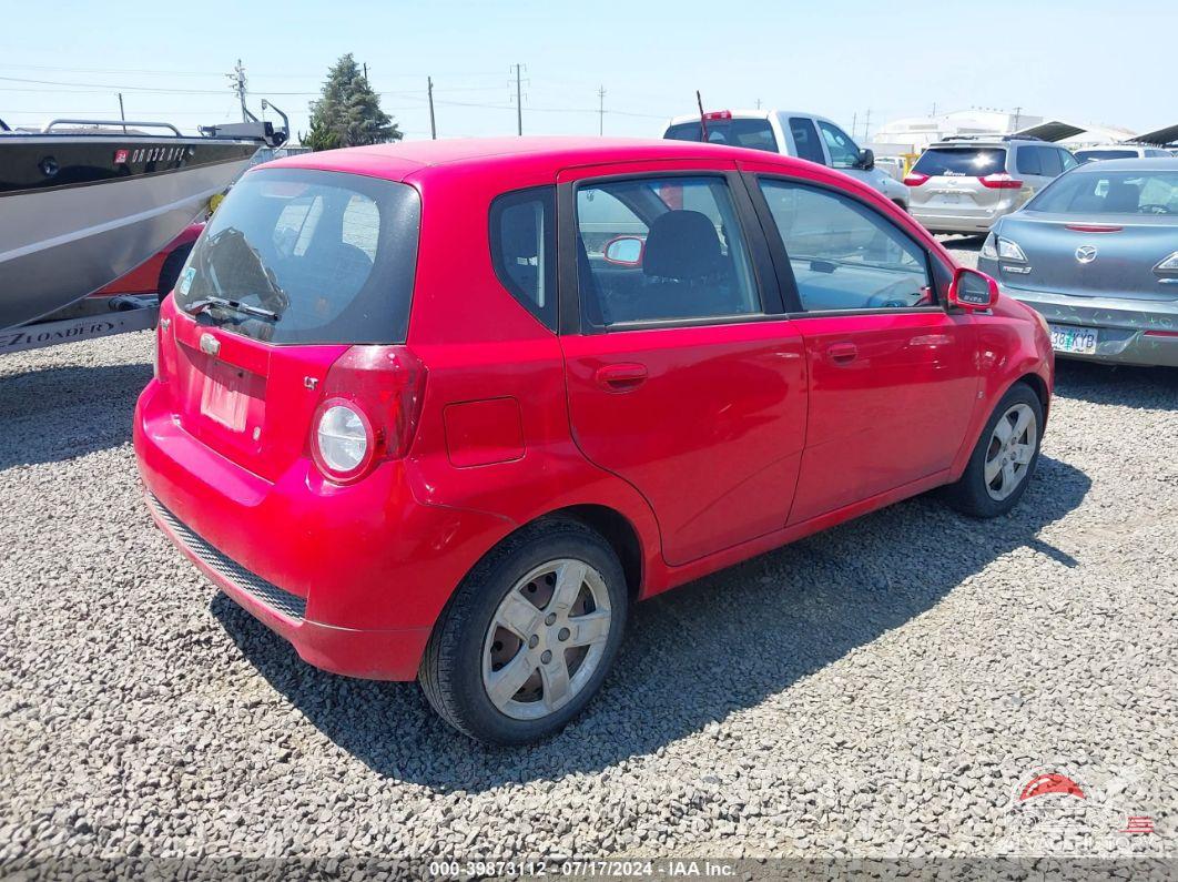 KL1TD66E09B651631 2009 CHEVROLET AVEO photo no. 4