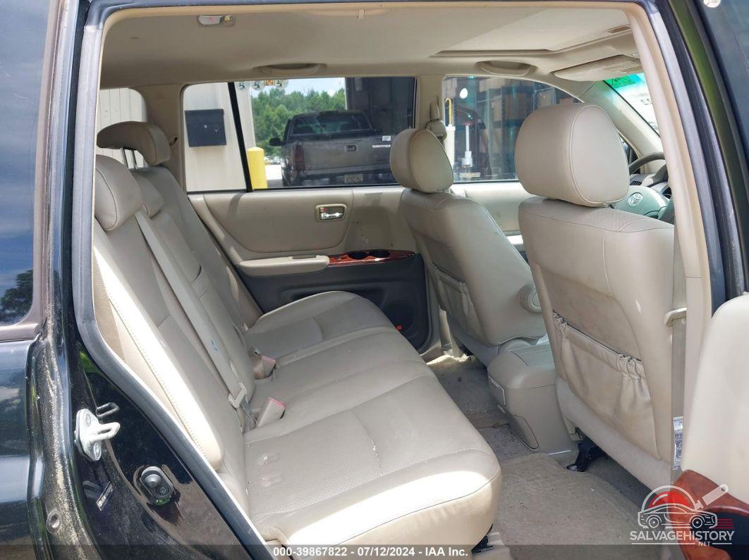 JTEHW21A370045850 2007 TOYOTA HIGHLANDER HYBRID photo no. 8