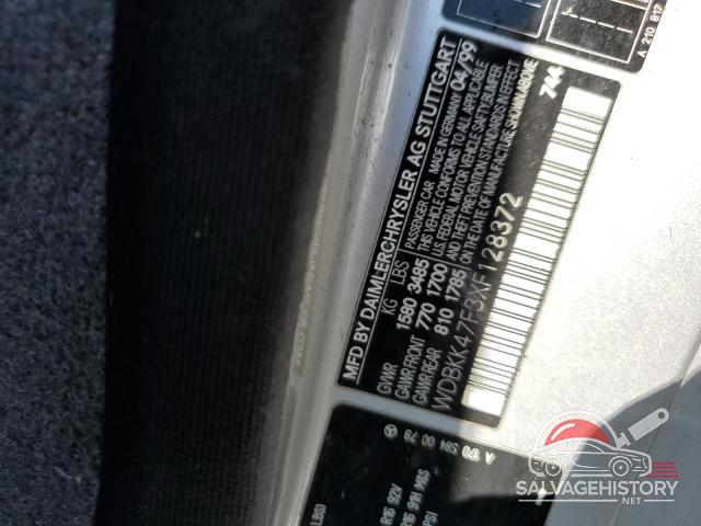 WDBKK47F3XF128372 1999 MERCEDES-BENZ SLK-CLASS photo no. 12