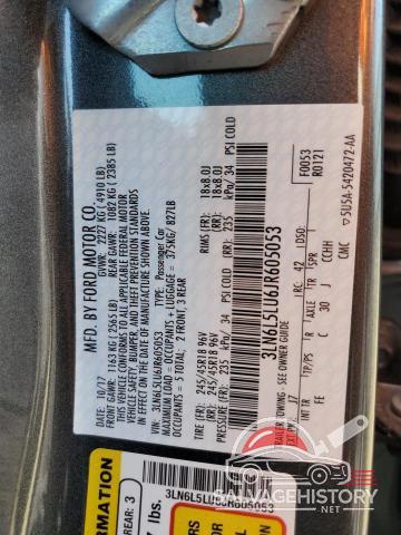 3LN6L5LU6JR605053 2018 LINCOLN MKZ photo no. 12