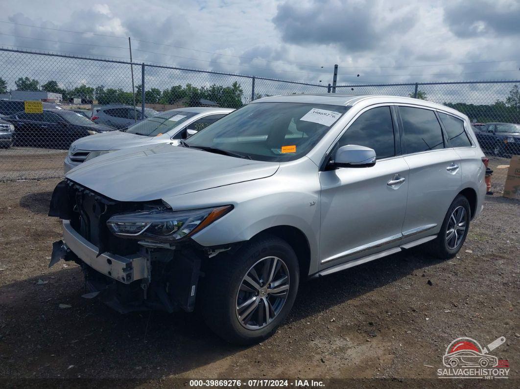 5N1DL0MM0LC530490 2020 INFINITI QX60 photo no. 2