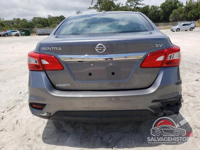 3N1AB7AP7KY437816 2019 NISSAN SENTRA photo no. 6