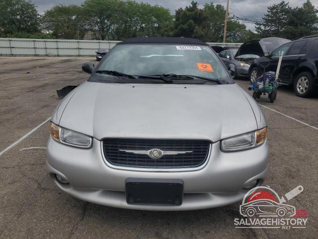 3C3EL55H1YT214586 2000 CHRYSLER SEBRING photo no. 5