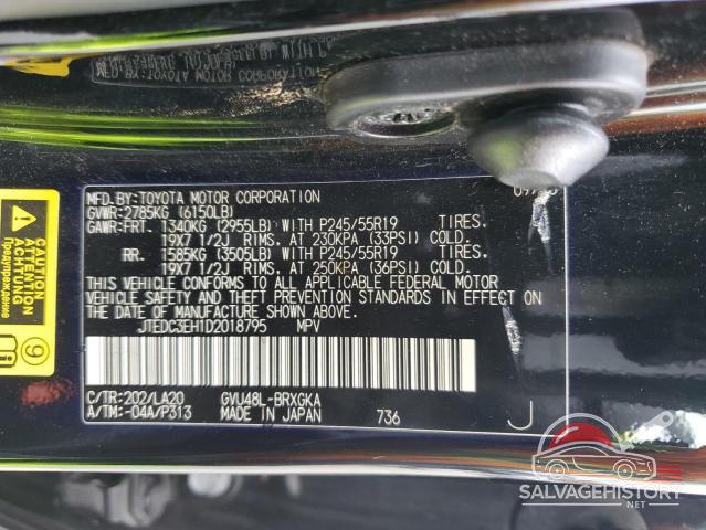 JTEDC3EH1D2018795 2013 TOYOTA HIGHLANDER photo no. 12