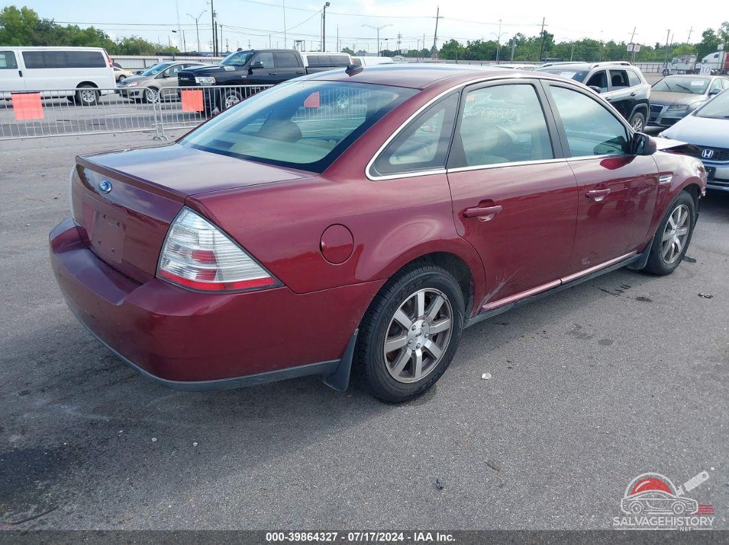 1FAHP24W98G127489 2008 FORD TAURUS photo no. 4
