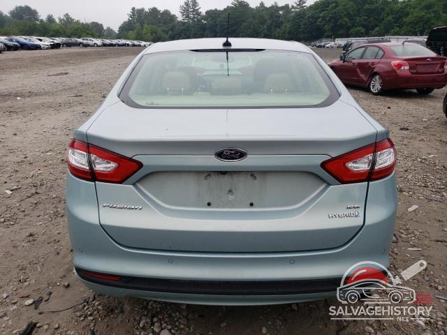 3FA6P0LU2ER218944 2014 FORD FUSION photo no. 6