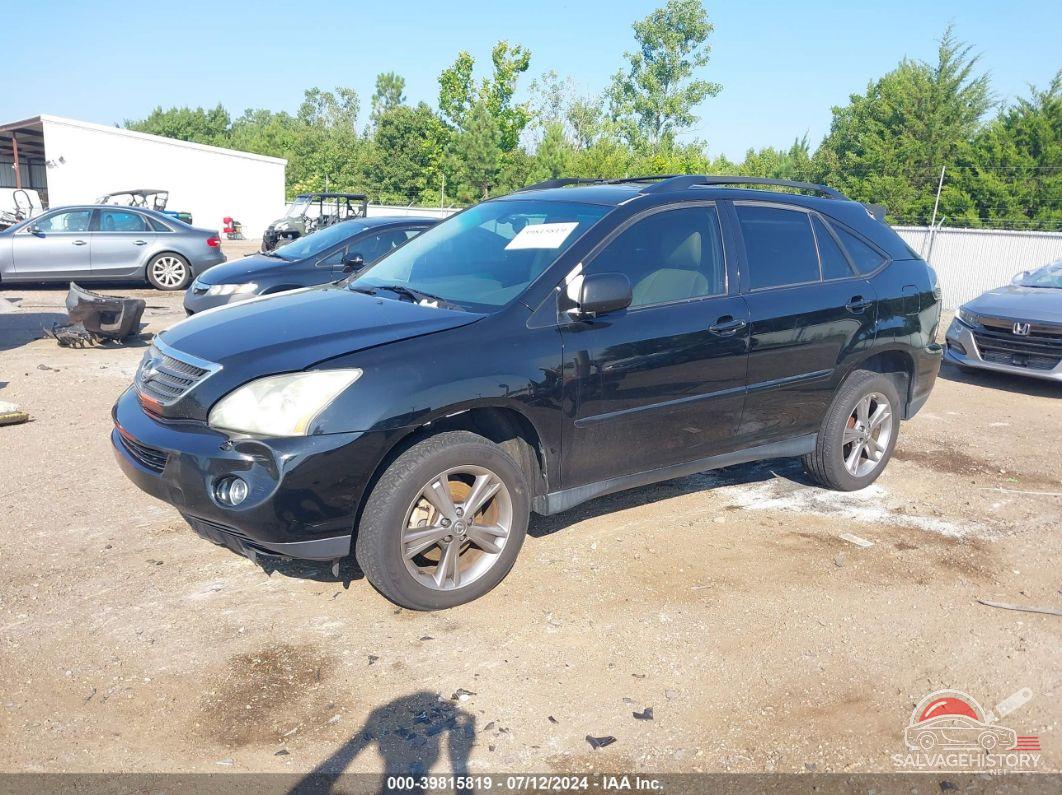 JTJHW31U860009250 2006 LEXUS RX photo no. 2