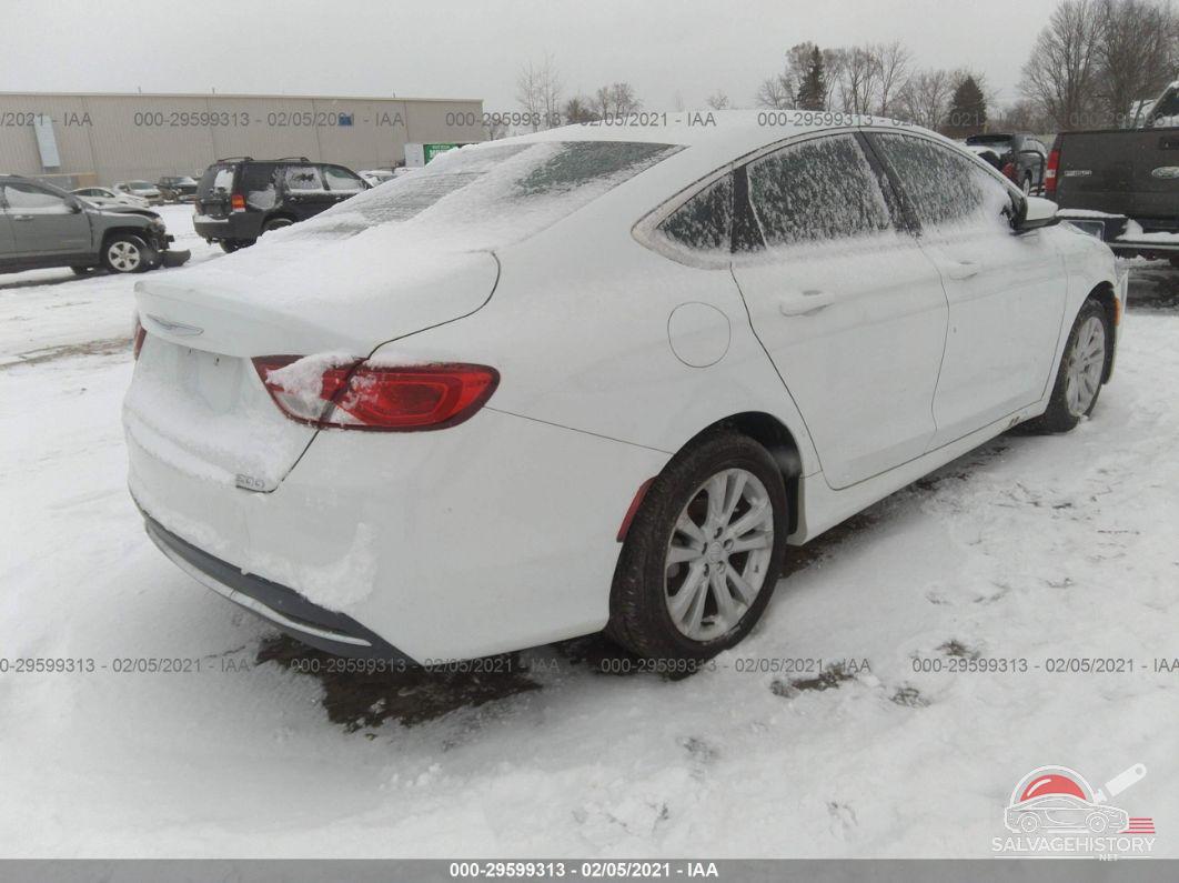 1C3CCCAB4FN593318 2015 CHRYSLER 200 photo no. 4