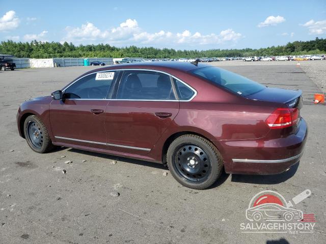 1VWCN7A38DC031899 2013 VOLKSWAGEN PASSAT photo no. 2