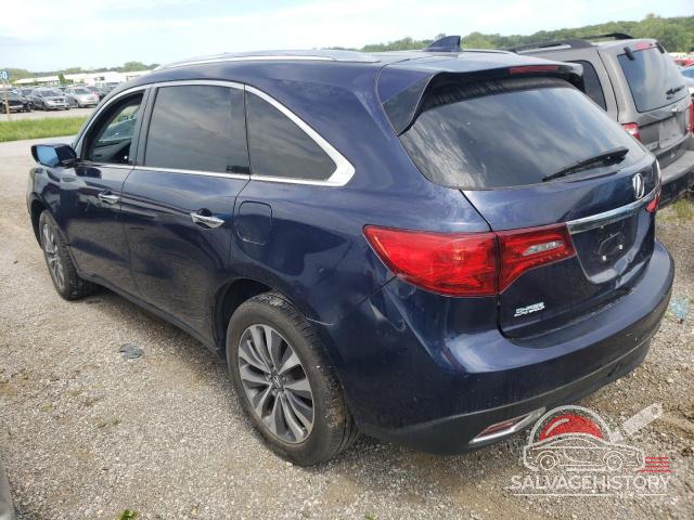 5FRYD4H49GB059824 2016 ACURA MDX photo no. 2
