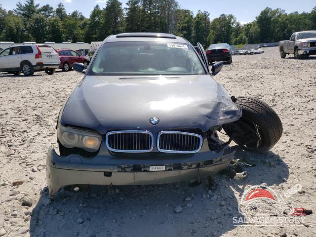 WBAGN63554DS52493 2004 BMW 7 SERIES photo no. 5