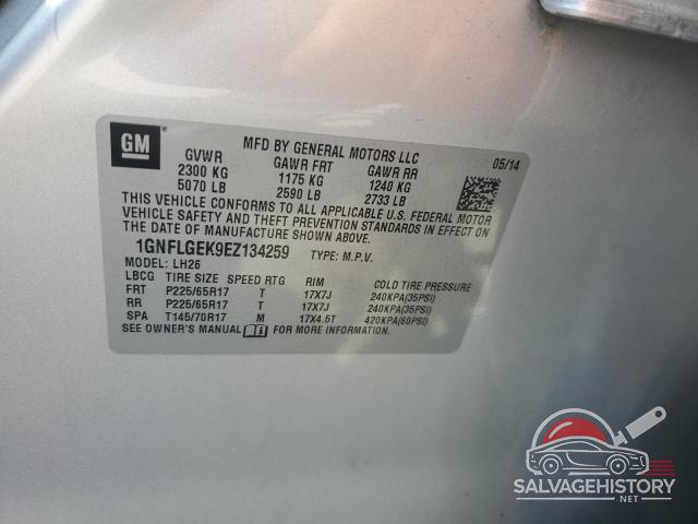 1GNFLGEK9EZ134259 2014 CHEVROLET EQUINOX photo no. 14