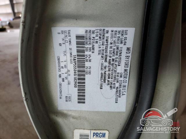 1FAFP55S04G182900 2004 FORD ALL Models photo no. 12