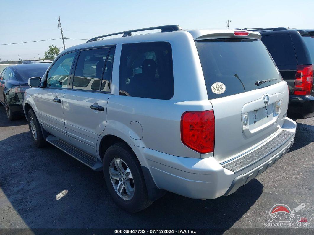 2HKYF18443H562389 2003 HONDA PILOT photo no. 3