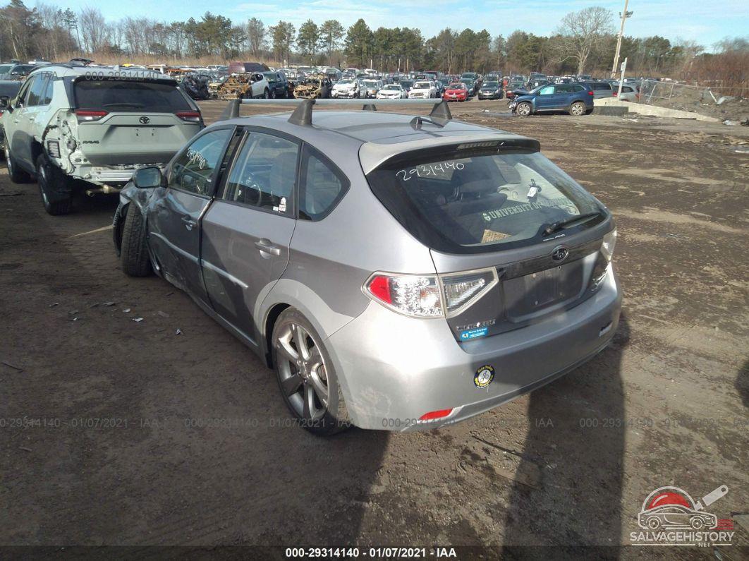 JF1GH63618H808385 2008 SUBARU IMPREZA WAGON photo no. 3