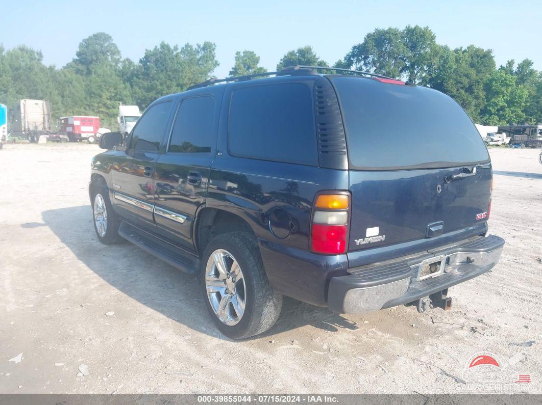 1GKEC13T05J195984 2005 GMC YUKON photo no. 3