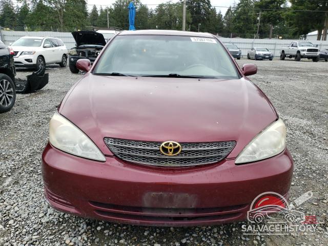 4T1BE30K22U011022 2002 TOYOTA CAMRY photo no. 5