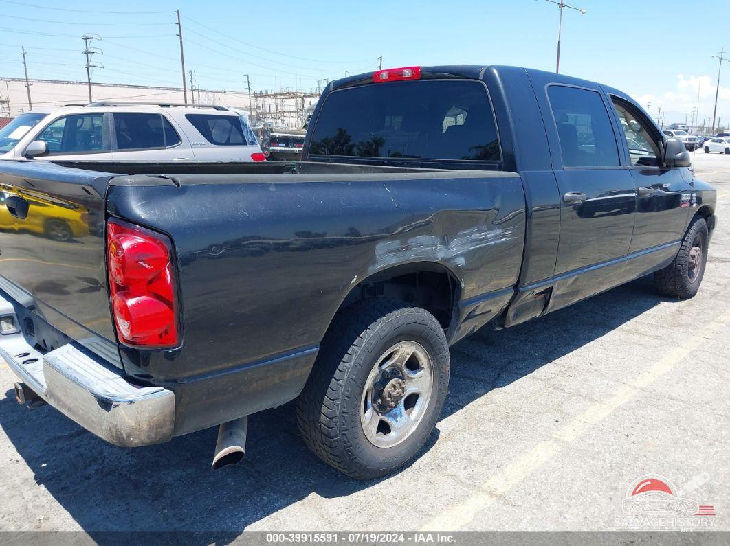 3D7KR29A17G800601 2007 DODGE RAM 2500 photo no. 4