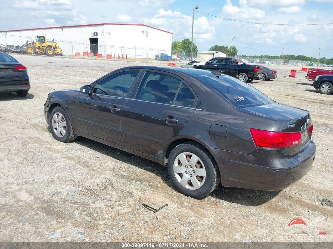 5NPET46C19H438516 2009 HYUNDAI SONATA photo no. 3