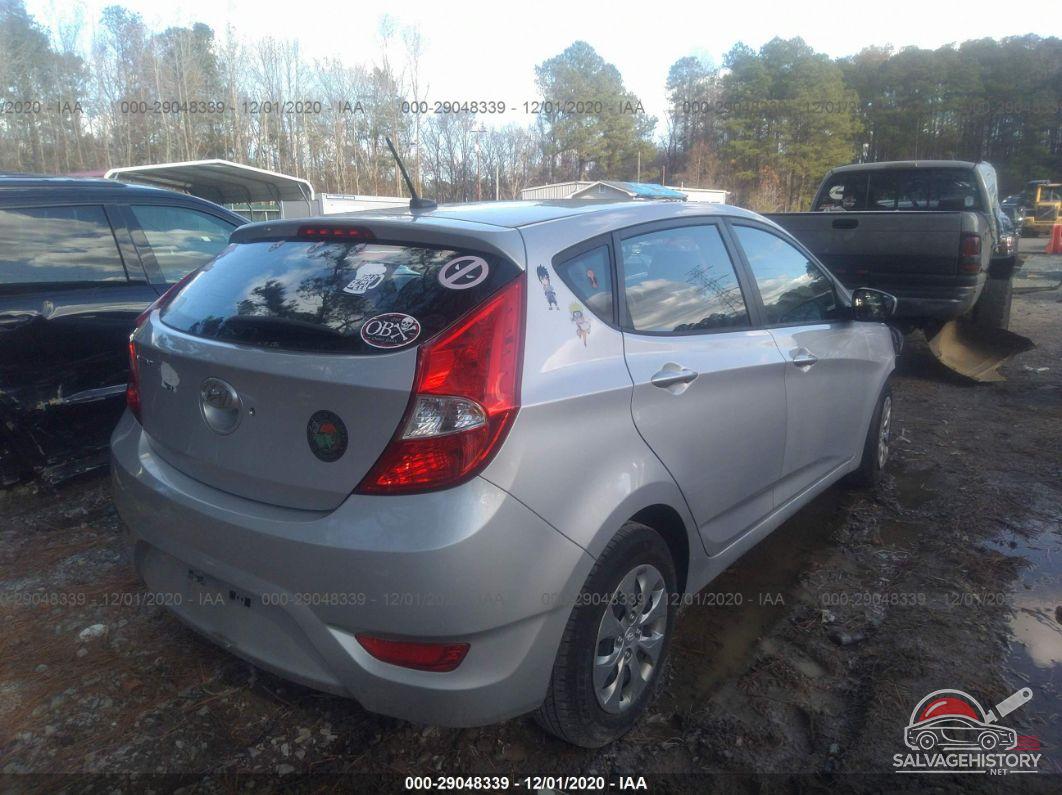KMHCT5AE4HU320224 2017 HYUNDAI ACCENT photo no. 4