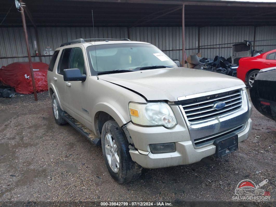1FMEU63E67UB43005 2007 FORD EXPLORER photo no. 2